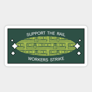 Support The Rail Workers Strike - RMT Sticker